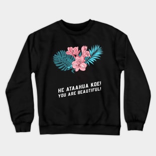 NZ Maori Language Crewneck Sweatshirt